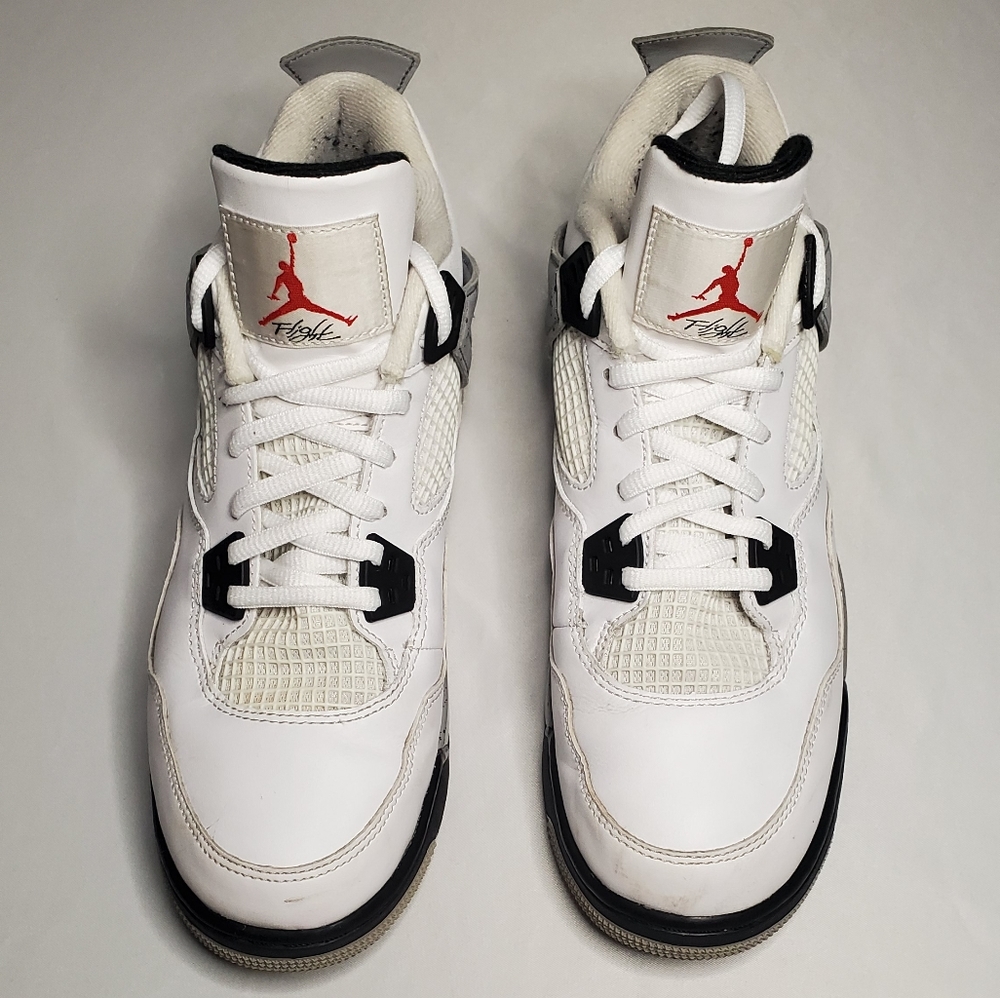 Jordan IV 4 Retro GS Cement 836016-192 Size 6.5y